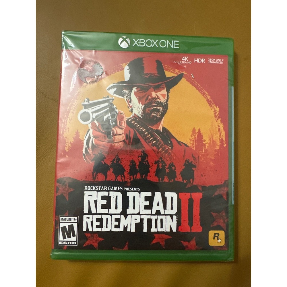 Red Dead Redemption 2 II Xbox One Rockstar Games New Sealed 4K HDR